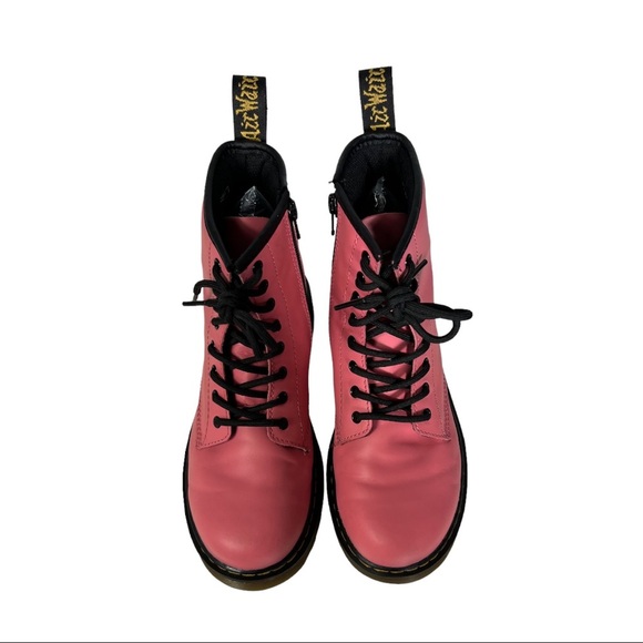 Dr. Martens Acid Pink Smooth Leather 1460 J Boots - Picture 11 of 15